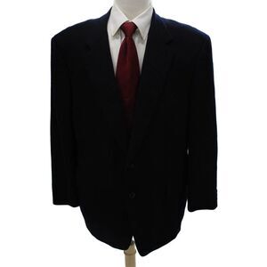 Trussini Mens Cashmere Blue Blazer Size 58